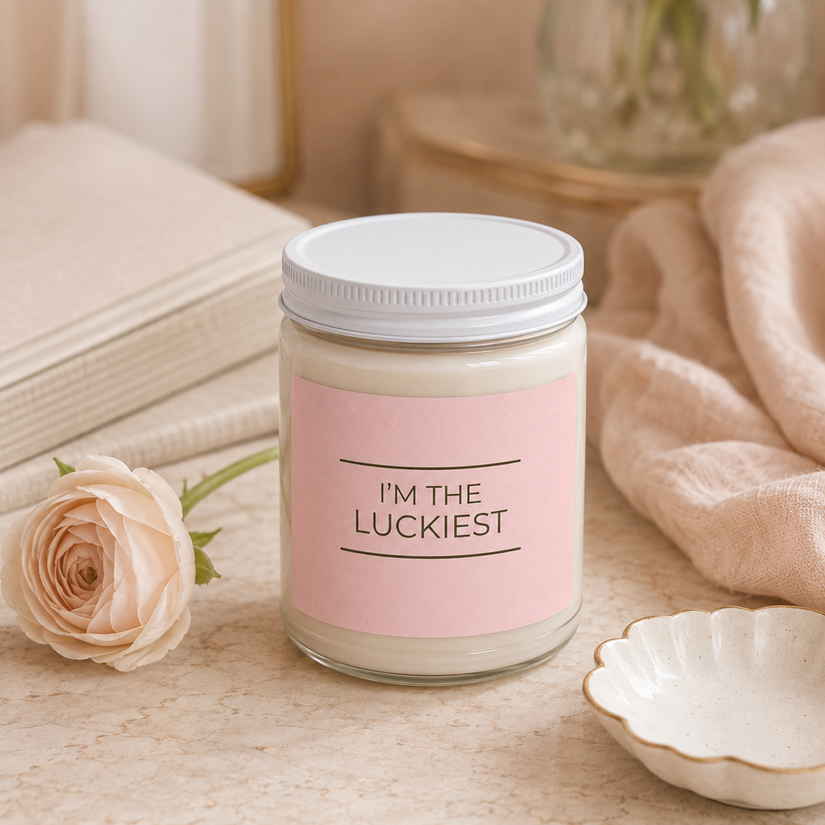 Lucky Light Candle - Soft Gratitude