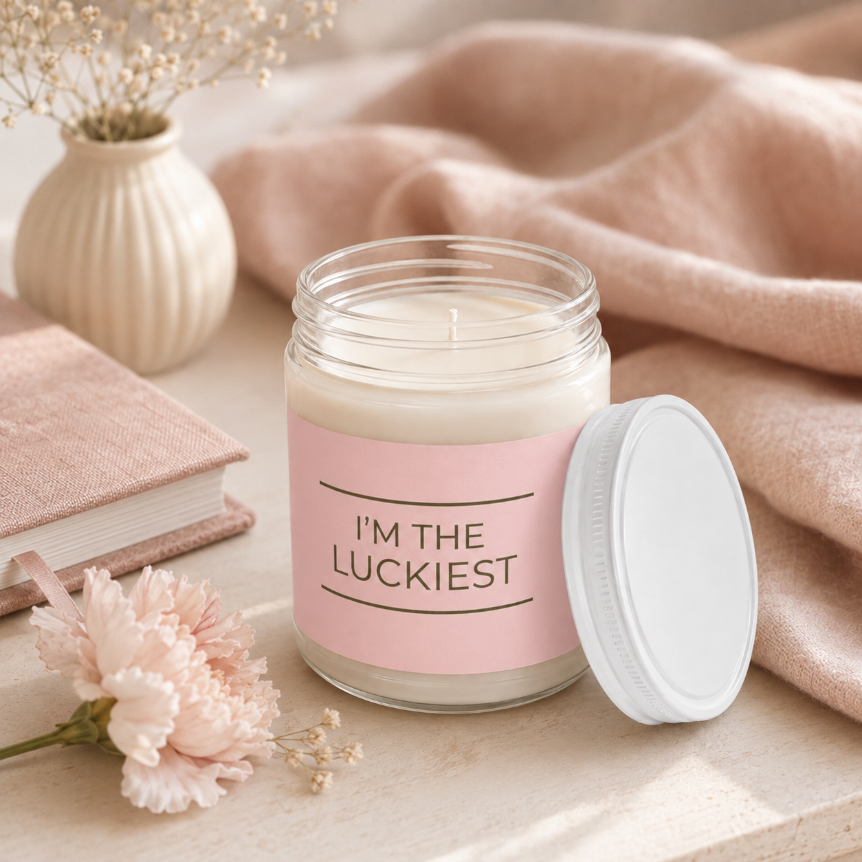 Lucky Light Candle - Soft Gratitude