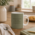 Morning Luck Mug - Olive Grove